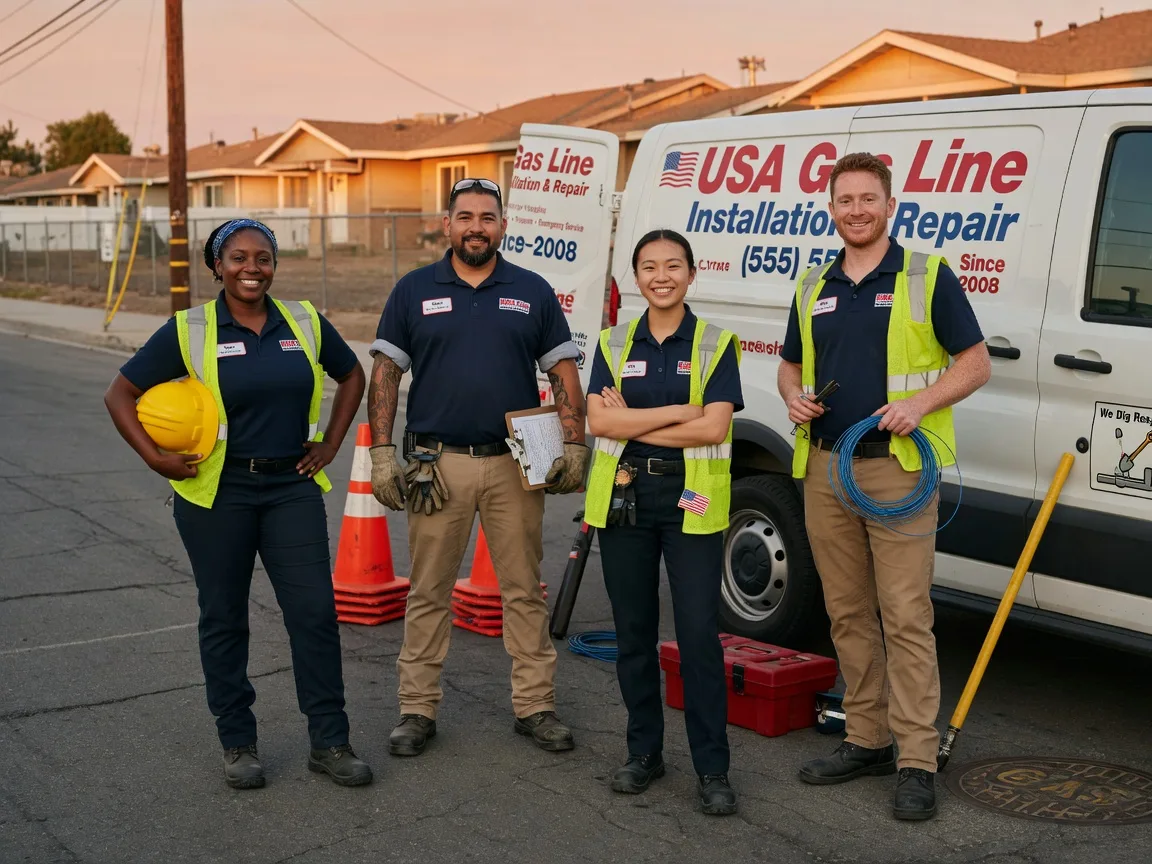 Gas Line Installation company in Pottersdale, PA